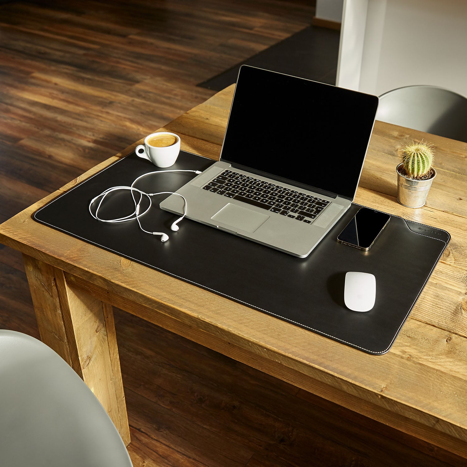 Black Desk Mat